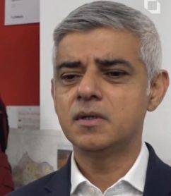 London Mayor Sadiq Khan