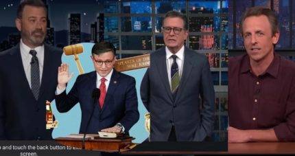 Late-Night Jokes On Gop'S New Speaker Of The House: Steve Colbert, Jimmy Kimmel, &Amp; Seth Meyers