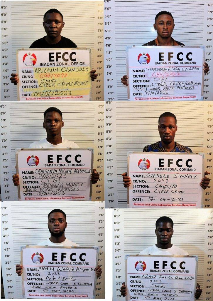 Massive Conviction As Efcc Nets 33 Internet Fraudsters In Ibadan Zone