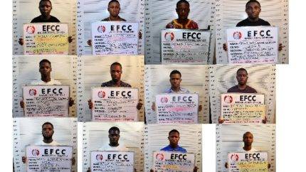 Massive Conviction As Efcc Nets 33 Internet Fraudsters In Ibadan Zone