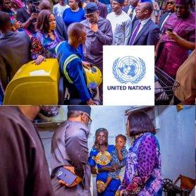 Femi Gbajabiamila Nigeria'S Chief Of Staff And Un Representative Applaud Sustainable Solar Project At Iponri Market, Lagos