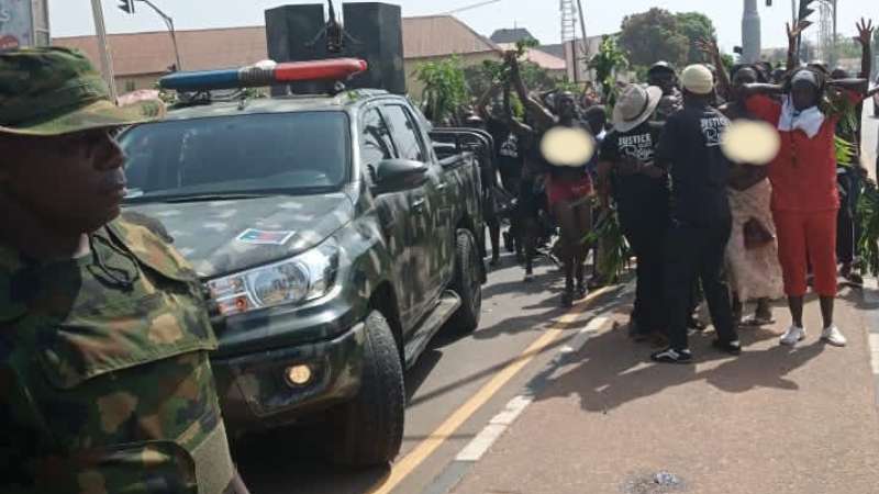 Nigerian Army Condemns Attack On Troops And Patrol Vehicles During Protests In Nasarawa State