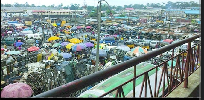 Ladipo Market, Lagos: Blaze Erupts