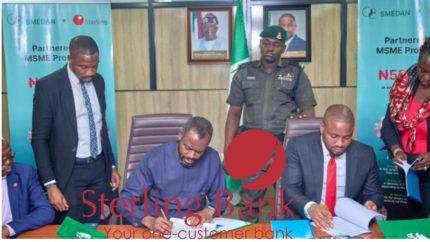 Smedan And Sterling Bank Join Forces For ₦5 Billion Loans