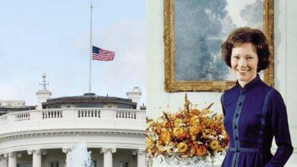 In Honor Of Former First Lady Rosalynn Carter, President Biden Orders Flags At Half-Staff