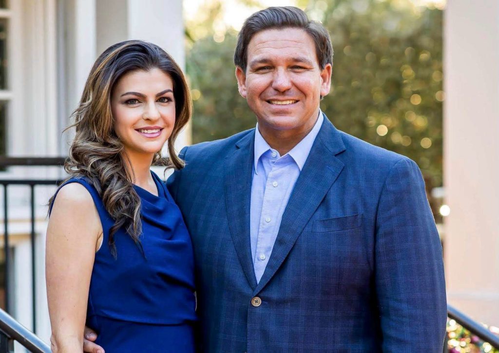 Gov. Ron Desantis And Casey Desantis. Photo: Executive Office Of The Governor, State Of Florida