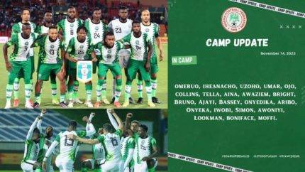 Super Eagles Gears Up For 2026 Fifa World Cup Qualifiers22 Players Assemble In Uyo Camp