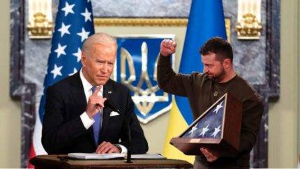 Biden And Zelensky Joint Address