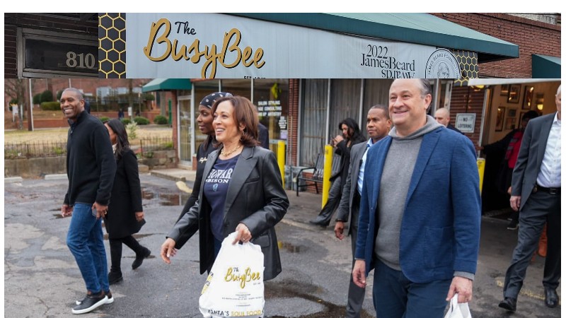 Busy Bee Café Vice President Harris Recognizes Iconic Symbol Of Black Entrepreneurship