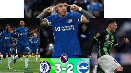 Chelsea Fc Secures Hard-Fought Victory Against Brighton In A Thrilling 3-2 Encounter