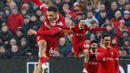 Liverpool'S Electrifying Comeback At Anfield Stuns Fulham In A 7-Goal Thriller Victory