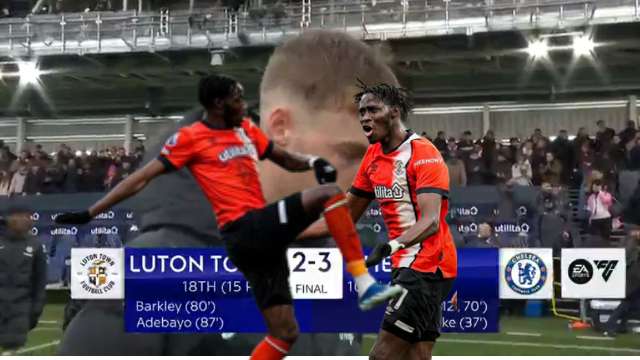 Luton Throw Kitchen Sink At Chelsea For Late Rally That Falls Short