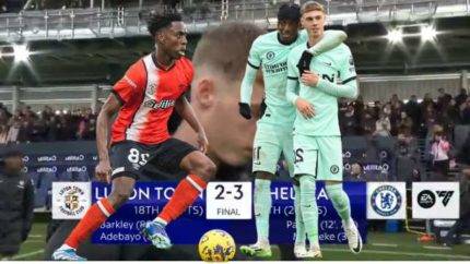 Thrilling Football Chelsea Fend Off Luton'S Spirited Comeback In A 3-2 Nail-Biter Game