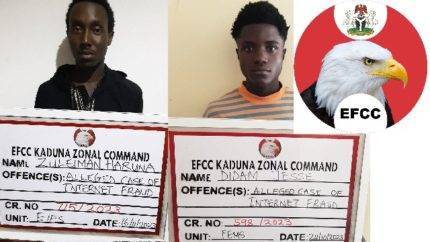 Zulayman Haruna Fake U.s. Military Officer And Didam Jesse Impersonator Convicted In Kaduna Cybercrime Cases