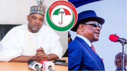 Wike Faces Pdp'S Wrath: Acting Chairman Damagun Issues Stern Warning Amid Committee Formation