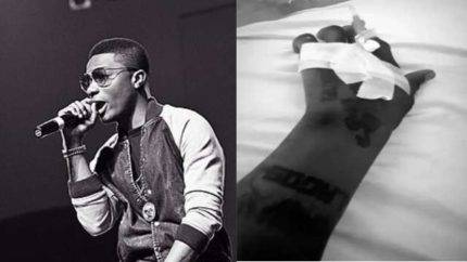 Wizkid Sparks Concerns With Cryptic Hospital Photo On Instagram