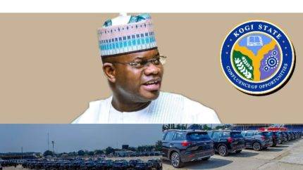 Governor Yahaya Bello'S Grand Gift: 40 Suvs And 4 Hilux Vans To Elevate Public Service And Safety In Kogi State