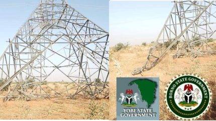 Breaking: Sabotage Strikes Again At Tcn- 2 Key Towers Down, Power Crisis Hits Yobe And Borno