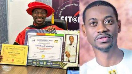 Nollywood Star Lateef Adedimeji Earns Honorary Doctorate In Art &Amp; Culture: Story Of Triumph Over Challenges