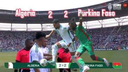 Thrilling Second Half Ends In A 2-2 Draw: Algeria Vs. Burkina Faso (Afcon 2024 Group Stage)