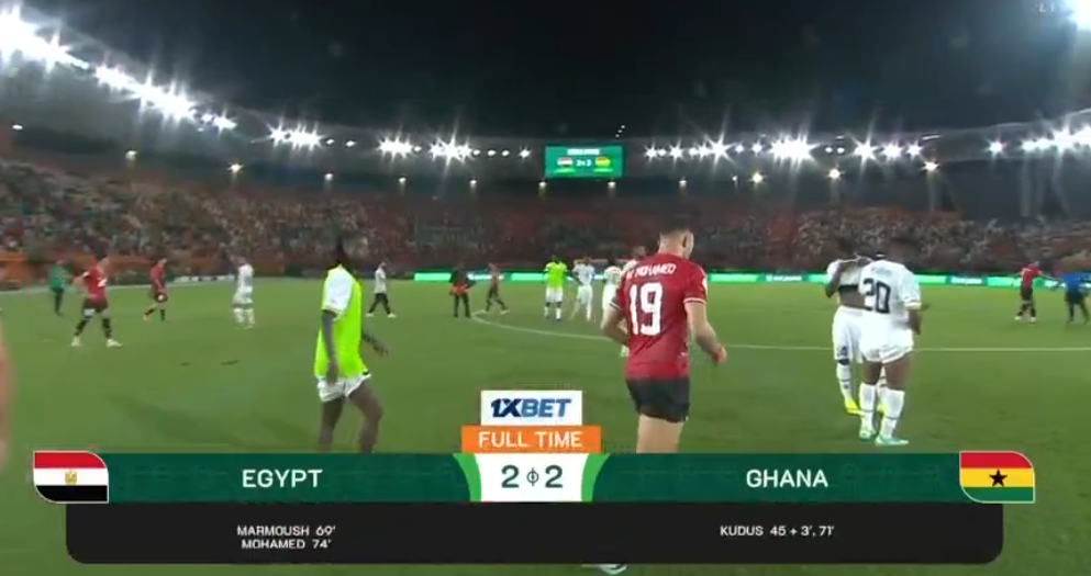 Egypt Salvages 2-2 Draw Against Ghana In Thrilling Afcon 2024 Encounter