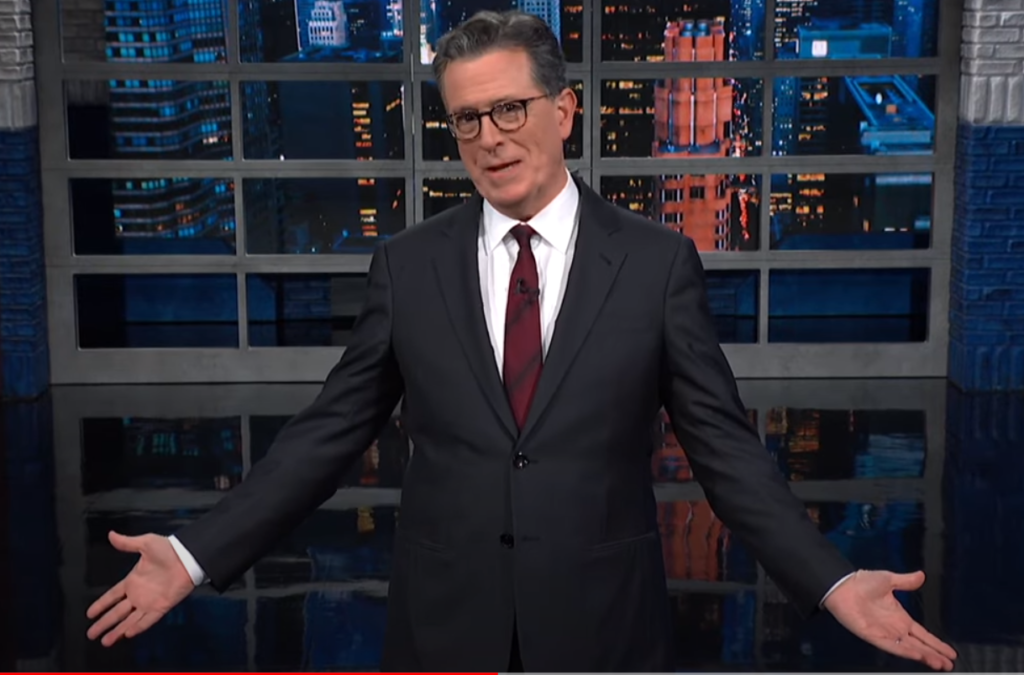 Stephen Colbert'S Satirical Takedown Of Trump'S Quirky Civil War Fascination And His Strategy To Lure The Evangelicals