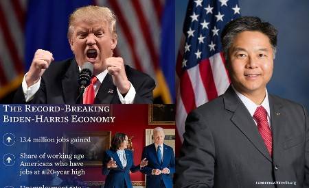 Donald Trump Attempts To Claim Credit For Bidenomics Economic Success After Earlier Hoping For Economic Crash