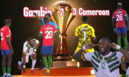 Cameroon Triumphs In Thrilling 3-2 Victory Against Gambia At Afcon 2024