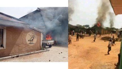 Plateau State Killings: Angry Women Torch Bokkos Traditional Ruler'S House Following Arrests