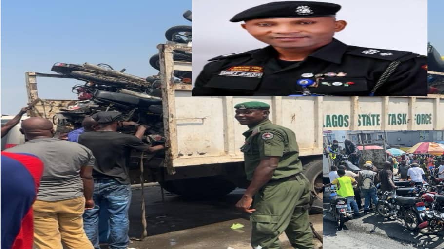 Lagos State Taskforce Launches Aggressive Okada Mop-Up Operation Ensures Safer Roads In 2024