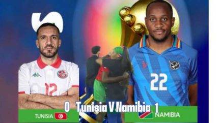 Late Heroics Secure Victory - Namibia Stuns Tunisia 1-0 In Afcon 2024 Group Thriller