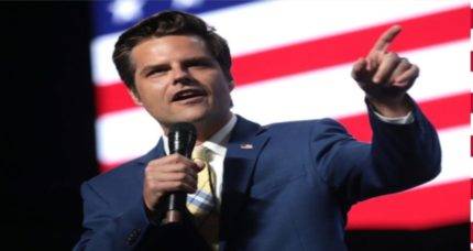 Matt Gaetz Confronted At Trump Campaign Office Opening On Alleged Sex Trafficking Of Minor