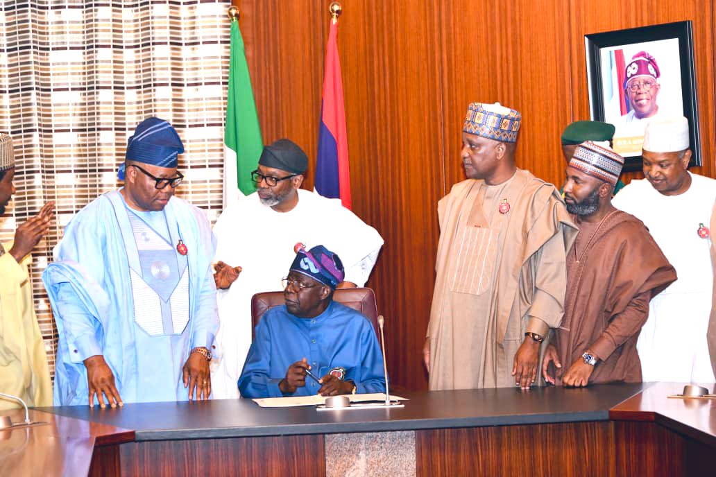 President Bola Tinubu Signs N28.7 Trillion 2024 Budget Into Law