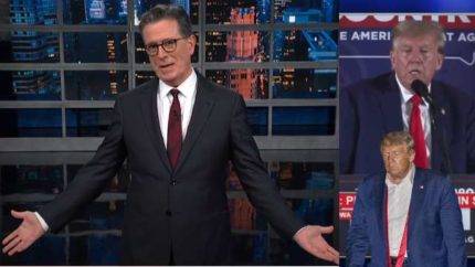 Stephen Colbert'S Satirical Takedown Of Trump'S Quirky Civil War Fascination And His Strategy To Lure The Evangelicals