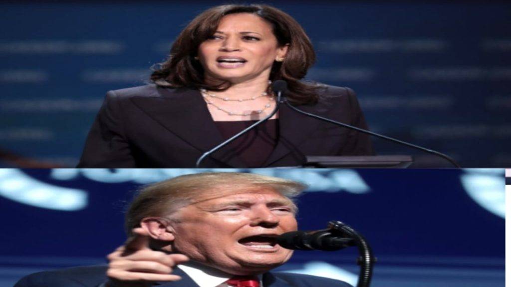 Harris Challenges Trump'S Boastful Stance On Roe V. Wade