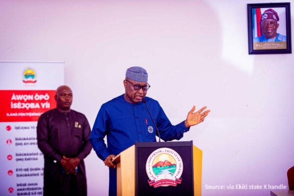 Governor Oyebanji Reveal N12 Billion Economic Relief Programme Addressing Economic Hardship Amidst Global downturn