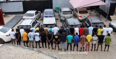 Efcc Arrests 36 Suspected Internet Fraudsters In Abeokuta