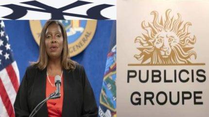 Ag Letitia James, Announces Landmark Victory, Publicis To Pay $350 Million In Historic Opioid Advertising Settlement