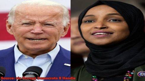 Democratic Powerhouse Ilhan Omar Champions Voting For President Biden: Safeguard Democracy Against Maga Fascism Now!