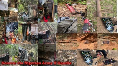 Joint Task Force Operation Udo Ka Strikes At The Heart Of Ipob/Esn Operations On Monday Oluchi Ogu Camp, Imo State, Exumes Gruesome Discoveries