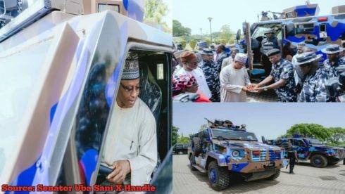 Governor Uba Sani Leads Kaduna'S Security Reinforcement, 200 Specialized Officers And 2 Armored Personnel Carriers Signal Decisive Action Against Crime