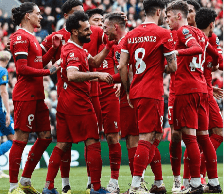 "Liverpool Clinches Hard-Fought Victory Against Brighton in Premier League Showdown"