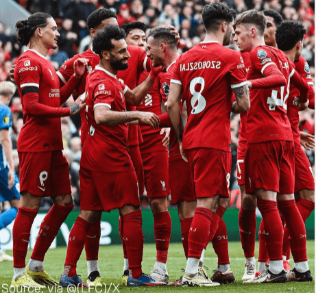 &Quot;Liverpool Clinches Hard-Fought Victory Against Brighton In Premier League Showdown&Quot;