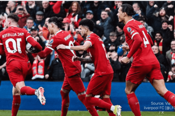 "Thrilling Showdown Ends in 1-1 Draw: Liverpool and Manchester City Deliver Intense Clash in Premier League Battle"