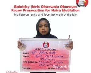 Efcc Arrests And Investigates Bobrisky For Alleged Naira Abuse