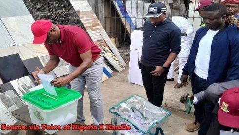 Governor Seyi Makinde Politically Leads By Example In Oyo State Local Government Election, Emphasizes Peaceful Process And Calls For Increased Participation