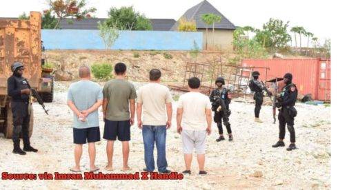 Nscdc Mining Marshals Apprehend Four Chinese Nationals In Major Operation In Karu Lga, Nasarawa State