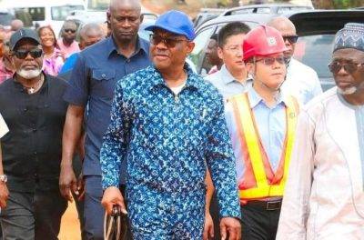 Fct Minister Nyesom Wike Inspects Ongoing Road Projects, Promises Grand Commissioning By President Tinubu