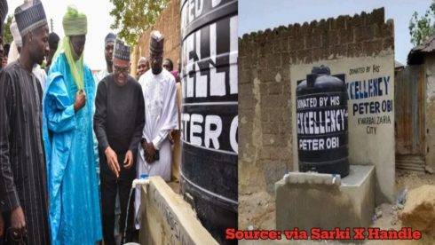 Arewa Group Criticizes Peter Obi'S Substandard Borehole, Issues Stern Warning