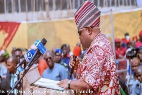 Governor Ademola Adeleke Profoundly Expresses Gratitude To Osun People For His Administration'S A-Rating